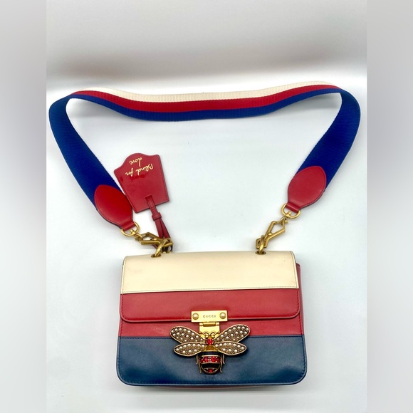 GUCCI Multicolor Leather Queen Margaret Shoulder Bag - Picture 5 of 17